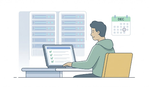Dev checking operating server