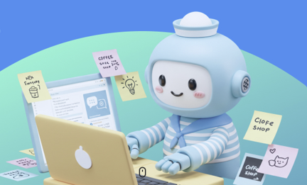 미키핸드 블로깅 가이드 메인 이미지