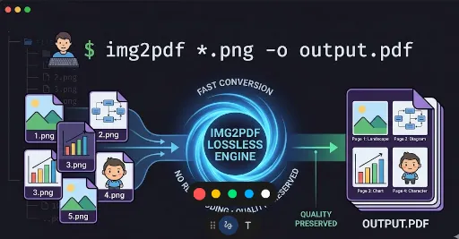 thumbnail of [Tool Summary] img2pdf: Lossless Image-to-PDF Conversion Utility