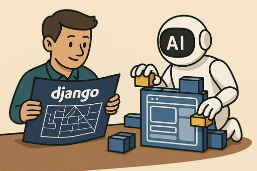 Django architect guiding AI builder