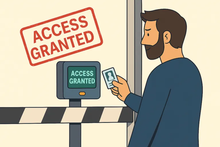 Login & PermissionMixin Concept Diagram - Access Permissions Check