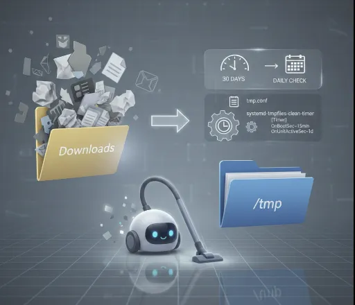 thumbnail of Using Ubuntu’s /tmp to Tame Your Cluttered Downloads Folder