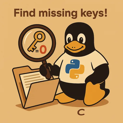 Tux con defaultdicts