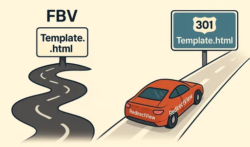 RedirectView – Smart redirection with a right turn automatically